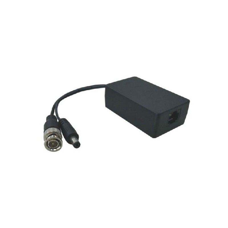 BALUN 1CH HD VIDEO TRANSMISOR+DC 12V