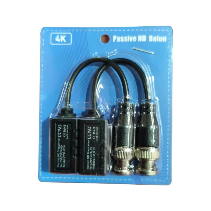 TRANSCEPTOR PAS.VIDEO PAR TRENZ.C/MINI CABLE COAXIAL