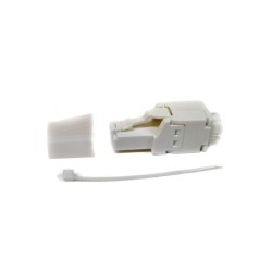 Output connector RJ45 Cat6 UTP, tool-less