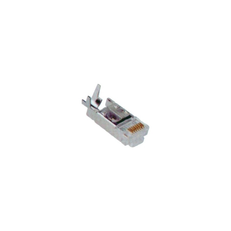 CONECTORES CAT-5e RJ45 W/CABLE CLIP