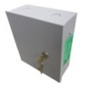 INPUT/OUTPUT MODULES. SMALL METAL ENCLOSURE. HOLDS ONE INPUT OR OUTPUT MODULE. 210 X 184 X 83MM (8.2