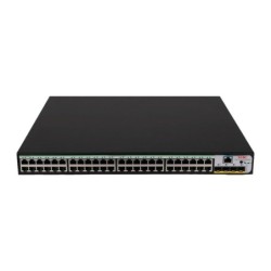 Ethernet Switch with 48*10/100/1000BASE-T PoE+ Ports and 4*1