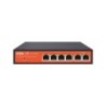 Cloud Easy Smart Managed PoE Switch 6*10/100/1000Mbps