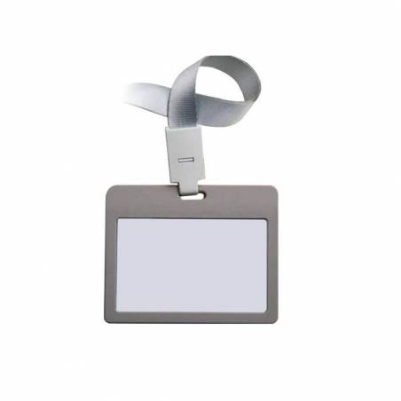 (CONAC-830) Porta-tarjetas para tarjetas RFID. Formato CR80. Cordón incluido