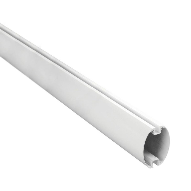 MASTIL DE ALUMINIO PINTADO BLANCO 69X92X3150 MM.