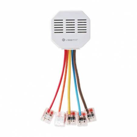 (VESTA-175) Interruptor de relé de potencia ZigBee. Permite controlar luces y electrodomésticos de for