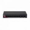 (DAHUA-3028) Switch comercial no gestionable de 8 puertos Fast Ethernet PoE + 2 puertos Ethernet Gigabi