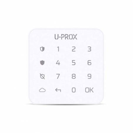 (UPROX-013) Teclado U-Prox con botones táctiles. Botones retroiluminados. Teclado ergonómico de reduci