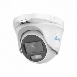 (HIK-346) Domo 4 en 1 HiWatchT de HIKVISION® Full Color con luz blanca 20 m. CMOS de 2MP. Salida 4 e