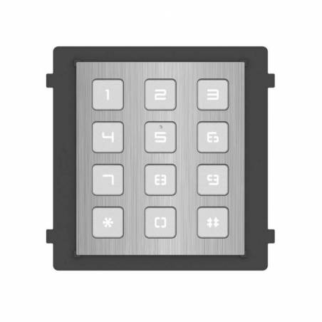 (HIK-405) Módulo HIKVISION de teclado. Para sistema de videoportero modular serie KD8. Permite desbl