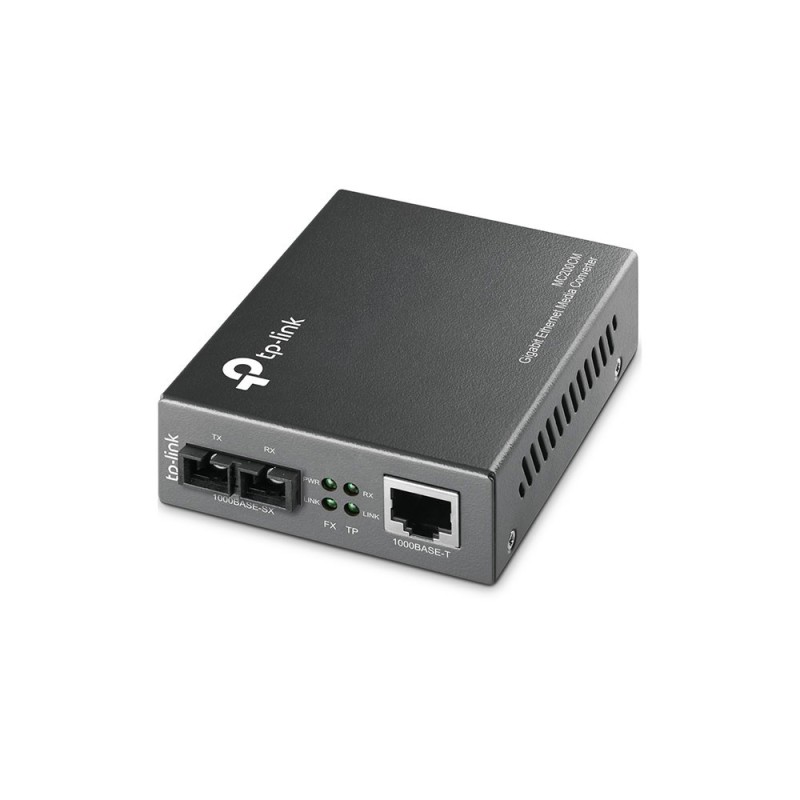 Conversor de medios multimodo Gigabit