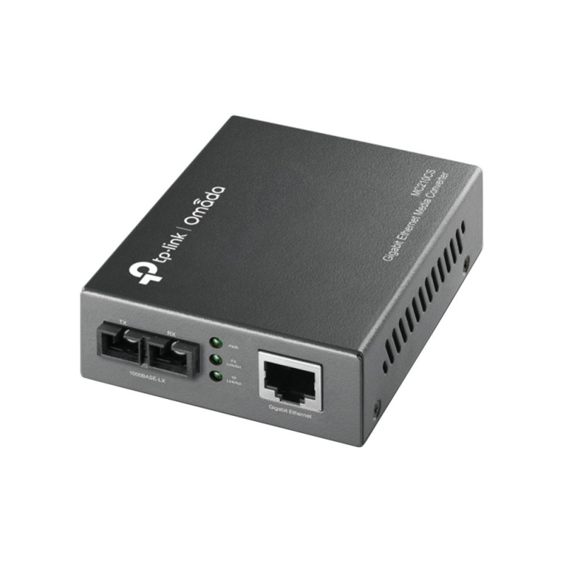 Conversor de medios monomodo Gigabit
