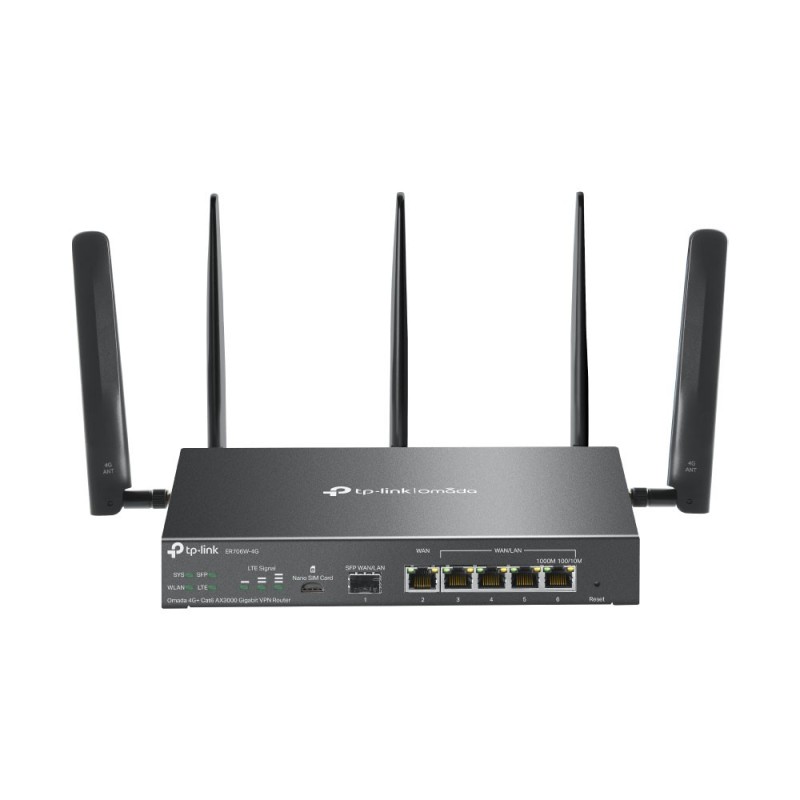 Router VPN Gigabit 4G+ Cat6 Wi-Fi 6 AX3000