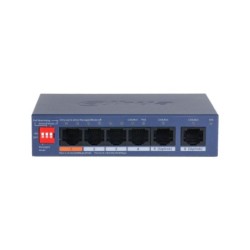 Switch PoE gestionable en la nube Dahua de 6 puertos