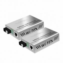 (WITEK-0040) 3KM 1000Mbps Single Fiber Optic Media Converter