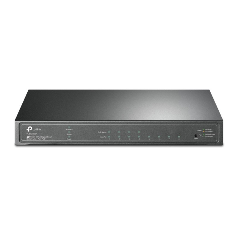Switch L2+ Gigabit de 8 puertos con 4 PoE+