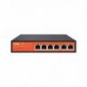 (WITEK-0073) Cloud Easy Smart Managed PoE Switch 6*10/100/1000Mbps