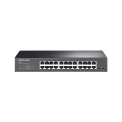 Switch gigabit TP-Link Mercusys de 24 canales