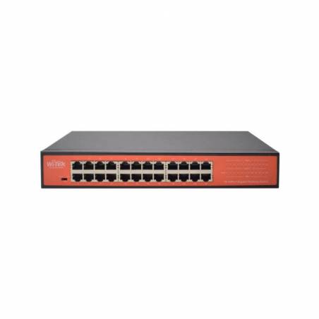 (WITEK-0016N) 24xGigabit Desktop Ethernet Switch
