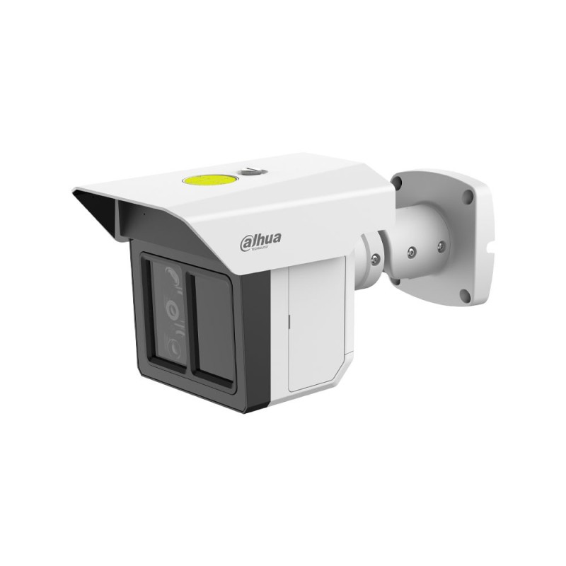Cámara IP Dahua con triple óptica 3×2MP y protección perimet