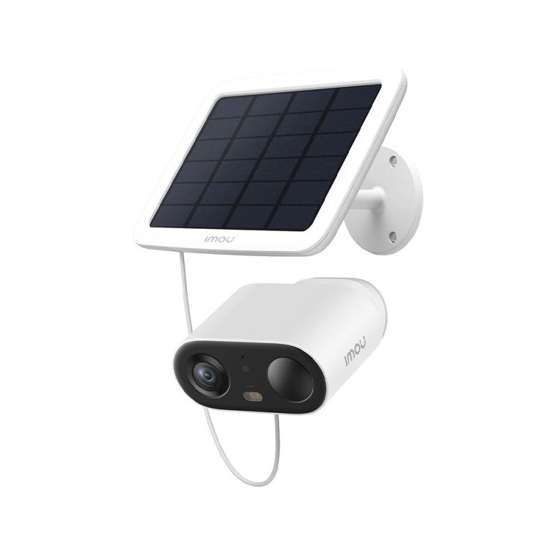 Cámara WiFi IP 3MP con panel solar y batería recargable