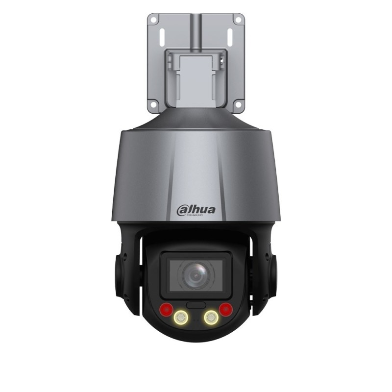 Domo PTZ IP 4MP con disuasión activa y Smart Dual Light