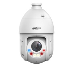 Domo PTZ IP 8MP con disuasión activa