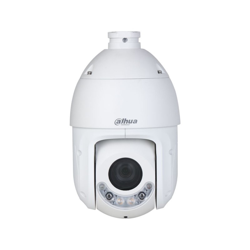 Domo PTZ IP 4MP con disuasión activa