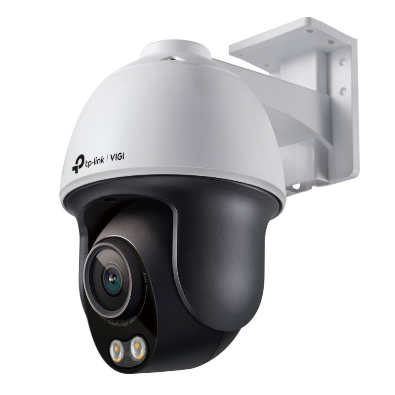 Domo PTZ IP 4MP con luz blanca, audio y analítica avanzada
