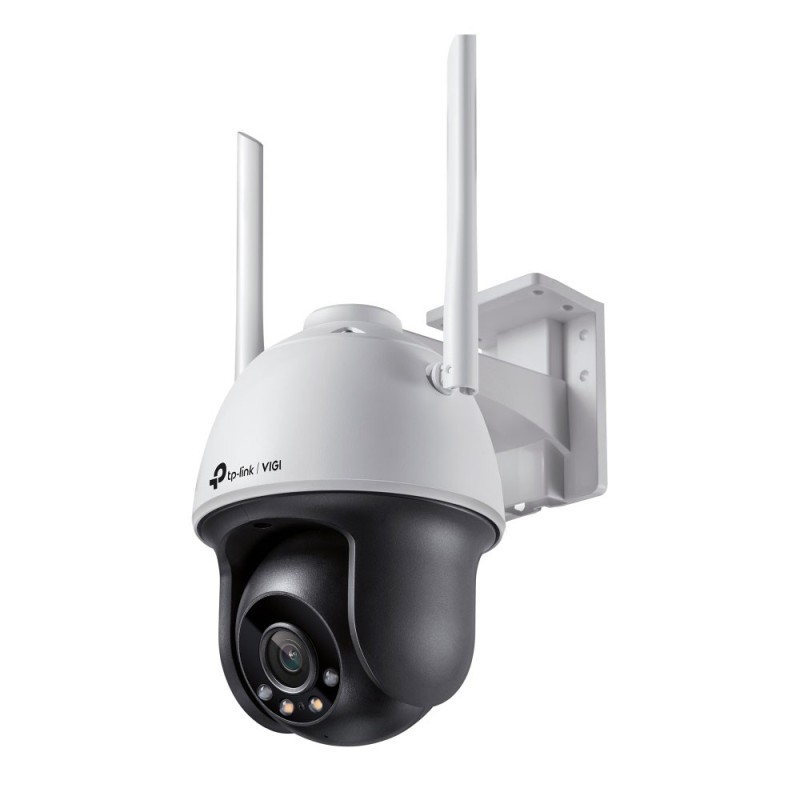 Domo Pan Tilt WiFi IP Full Color de 4MP para exterior