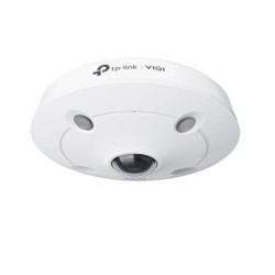 Domo IP panorámico 360° 5MP con audio y detección inteligent