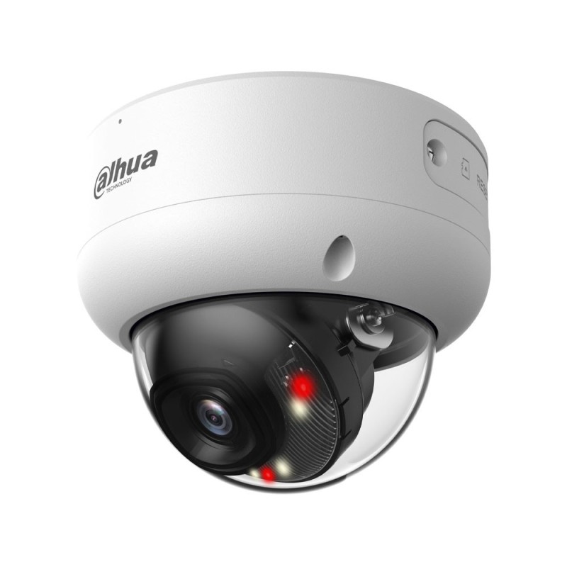 Domo IP 2MP con Smart Dual Light para exterior