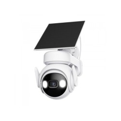Domo WiFi IP 3MP con PAN/TILT y panel solar