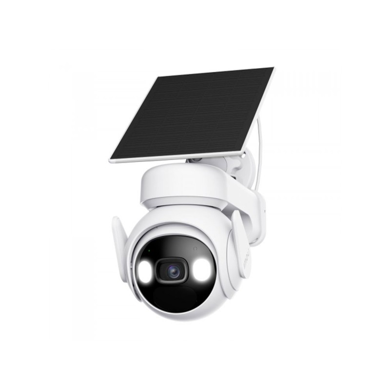 Domo WiFi IP 3MP con PAN/TILT y panel solar
