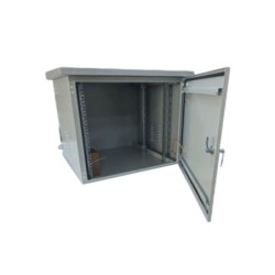 Armario rack 19"" de exterior 15U con ventilación, bandeja y