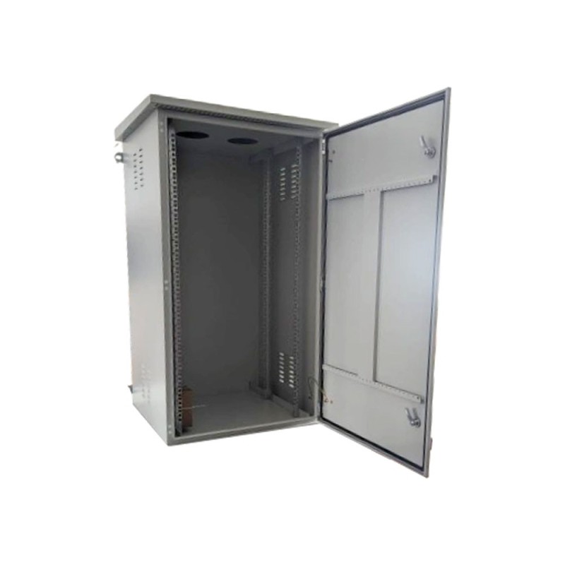 Armario rack 19"" de exterior 22U con ventilación, bandeja y