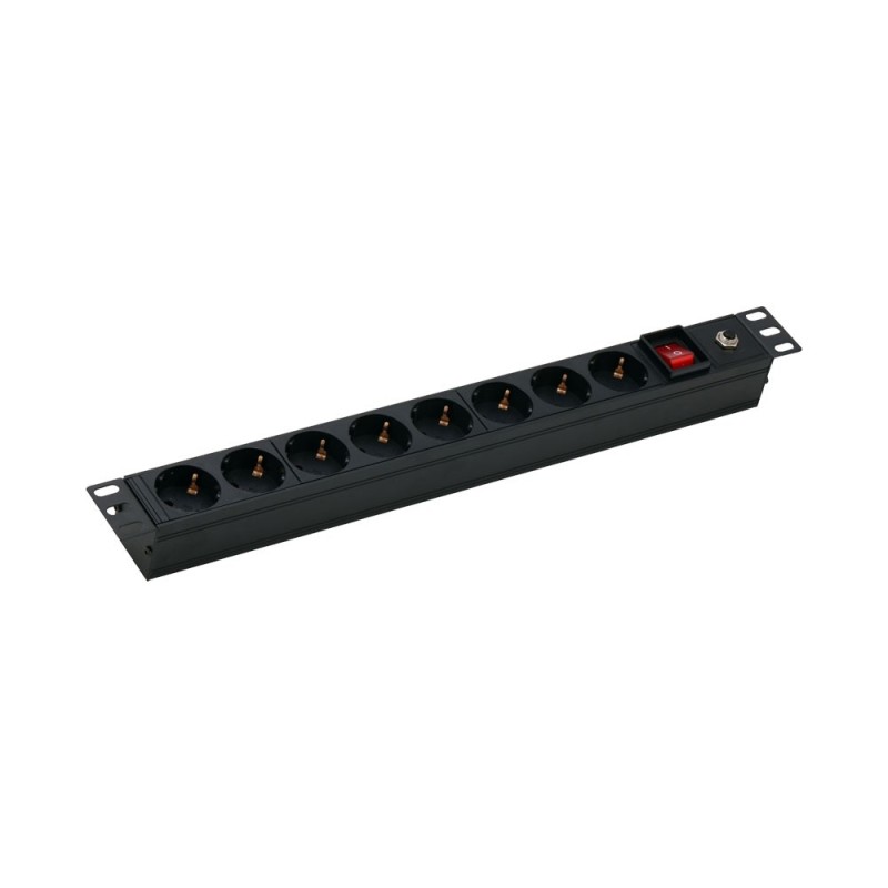 Regleta PDU Dahua para rack 19" con 8 tomas europeas y 4000