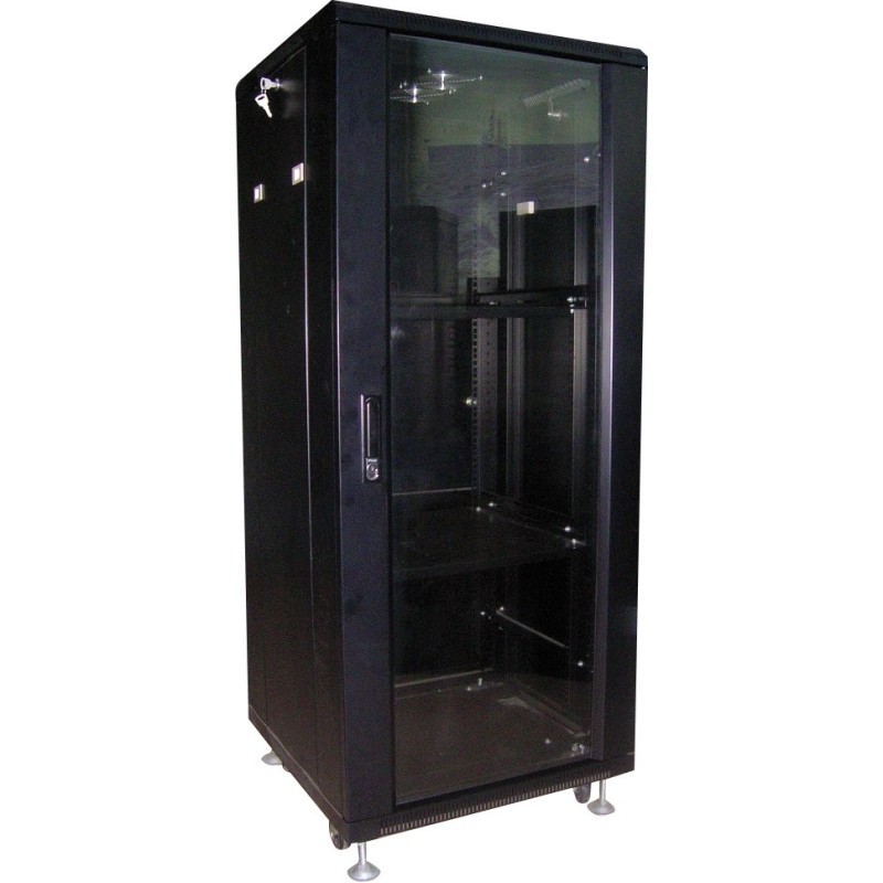 RACK STAND CABINET 42U W/FAN 600*600CM BLACK COLOR