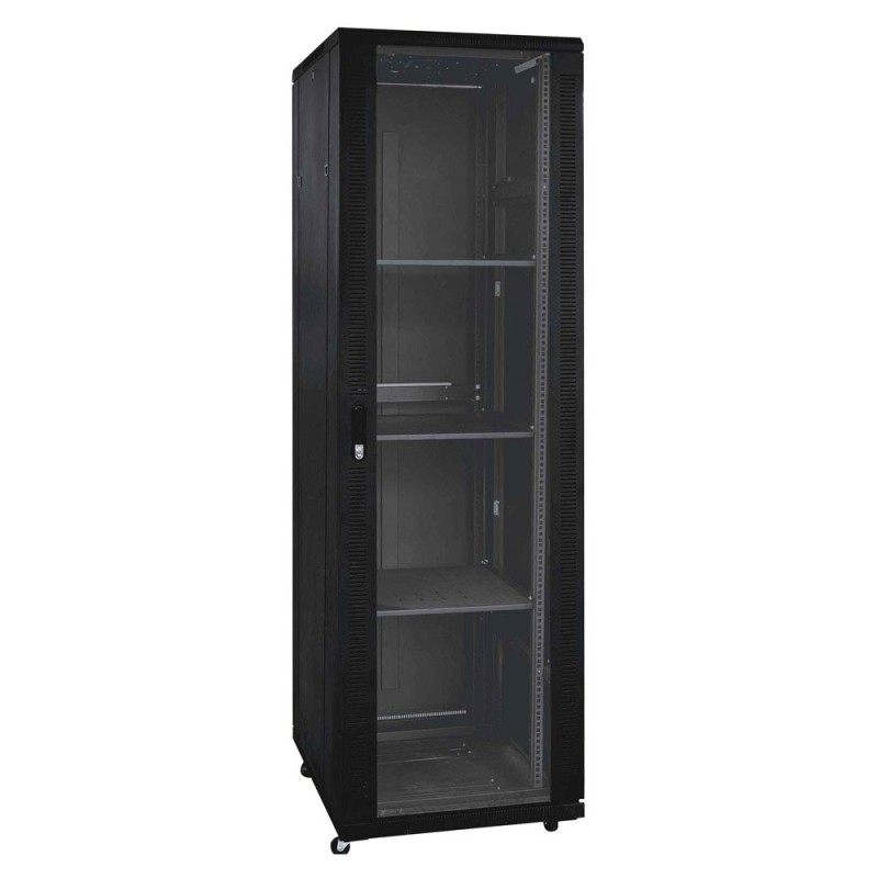 RACK STAND CABINET 35U W/FAN 600*600CM BLACK COLOR