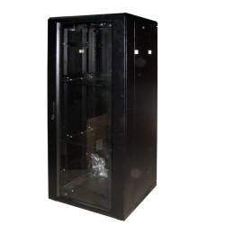 RACK STAND CABINET 27U W/FAN 600*600CM BLACK COLOR