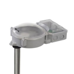 Caja de montaje para detectores Hochiki en ductos con tubo d