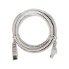 Patch cord Cat-6 UTP 24AWG CCA,PVC,10M,white