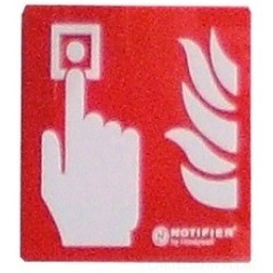 Panel indicador de la ubicación del pulsador de alarma manua