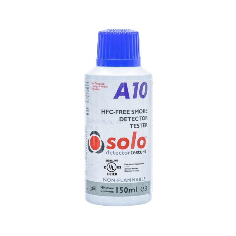 Aerosol para comprobación de detectores de humo