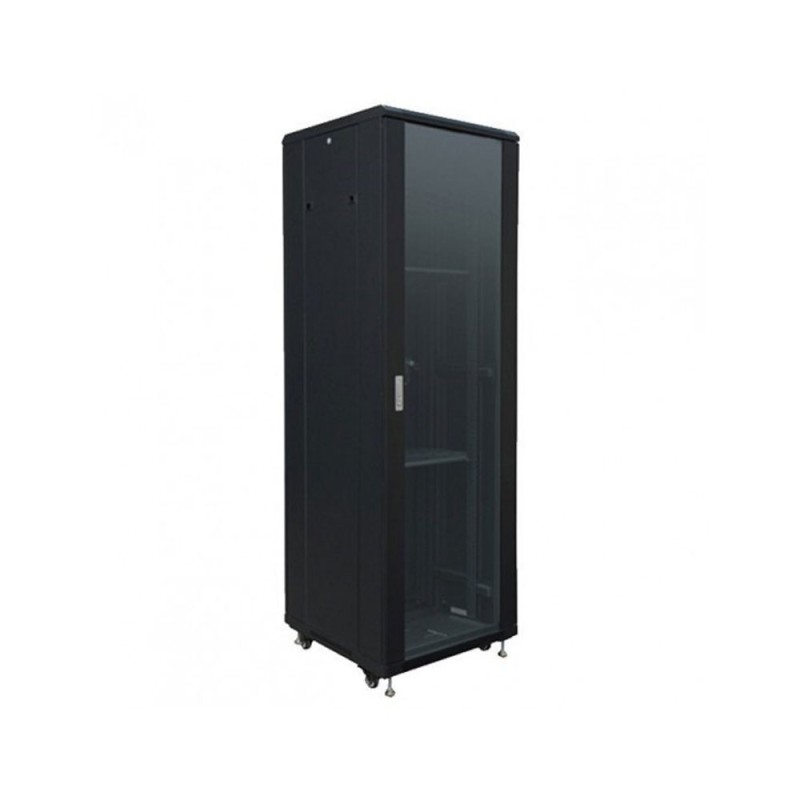 ARMARIO RACK 42U 60X60 DESMONTADO CON PUERTA DE CRISTAL Y PU