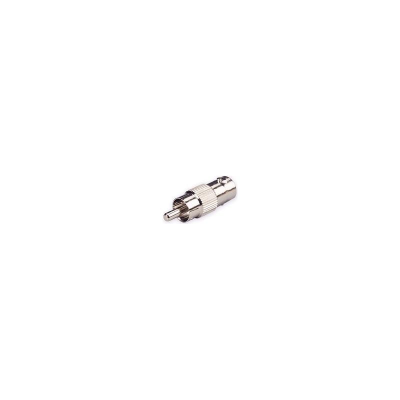 CONECTOR BNC HEMBRA A RCA MACHO