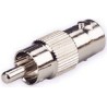 CONECTOR BNC HEMBRA A RCA MACHO