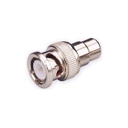 CONECTOR BNC MACHO A RCA HEMBRA