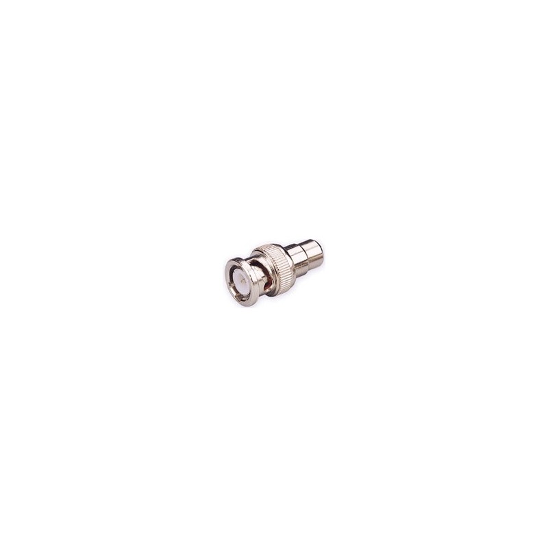 CONECTOR BNC MACHO A RCA HEMBRA