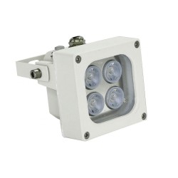 FOCO INFRARROJO 80MTS-45º. 4LEDS. AC220V.10W.IP66 WATERPROOF